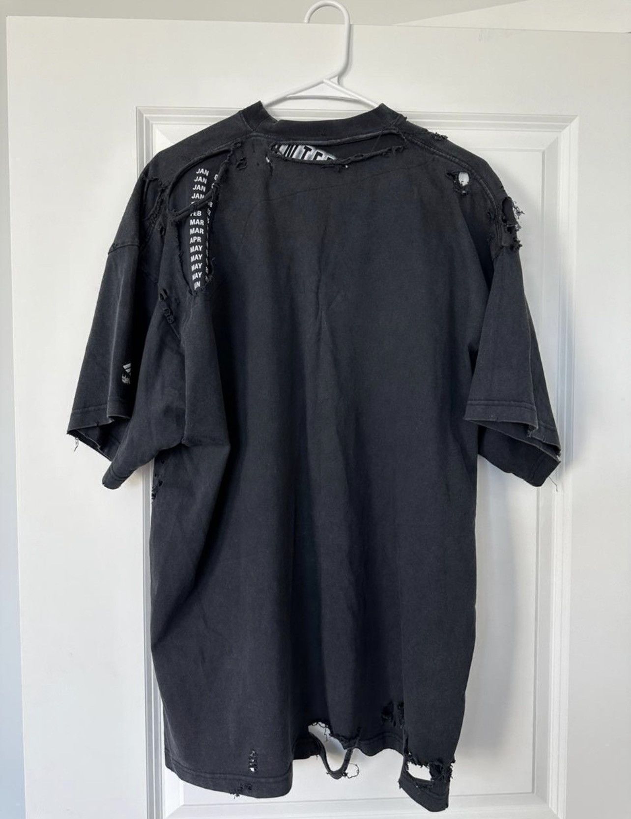 Balenciaga Balenciaga 3B Sports Icon Repaired T-Shirt Vintage Jersey Size US L / EU 52-54 / 3 - 5 Thumbnail
