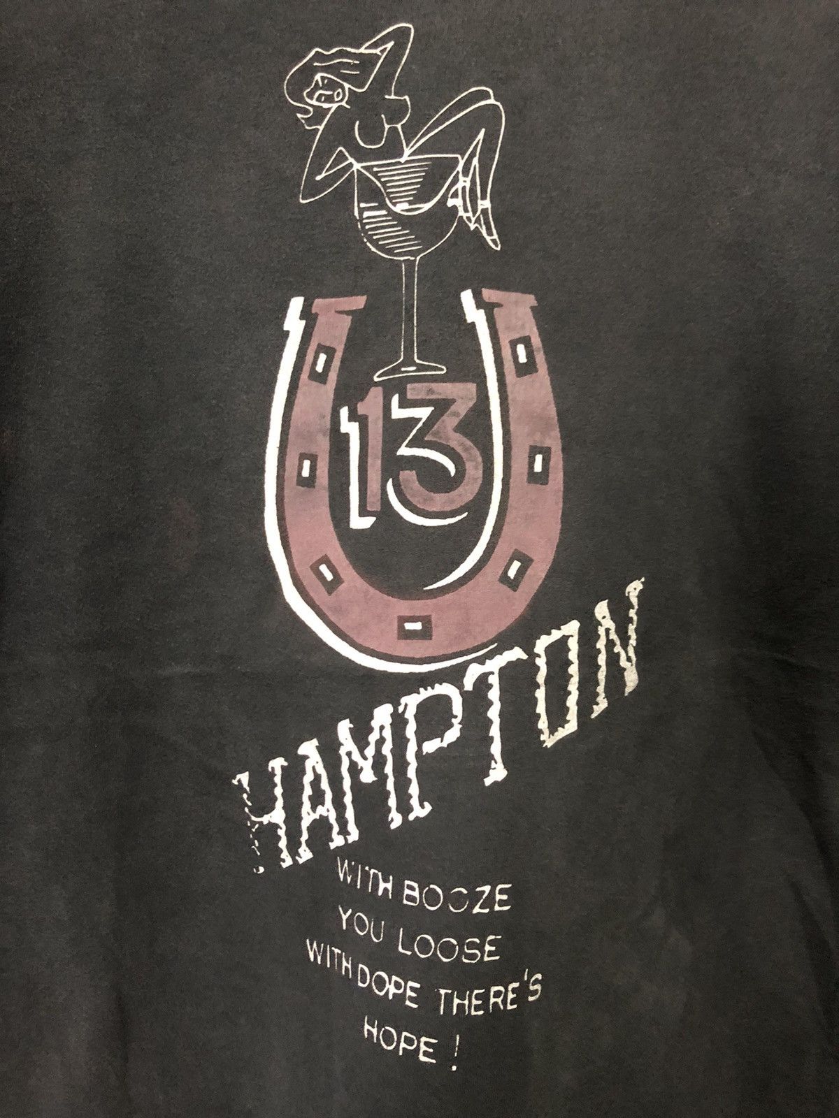 Japanese Brand × Neighborhood × Vintage VINTAGE NEIGHBORHOOD HAMPTON NAKED GIRL FADED SHIRT Size US M / EU 48-50 / 2 - 2 Thumbnail
