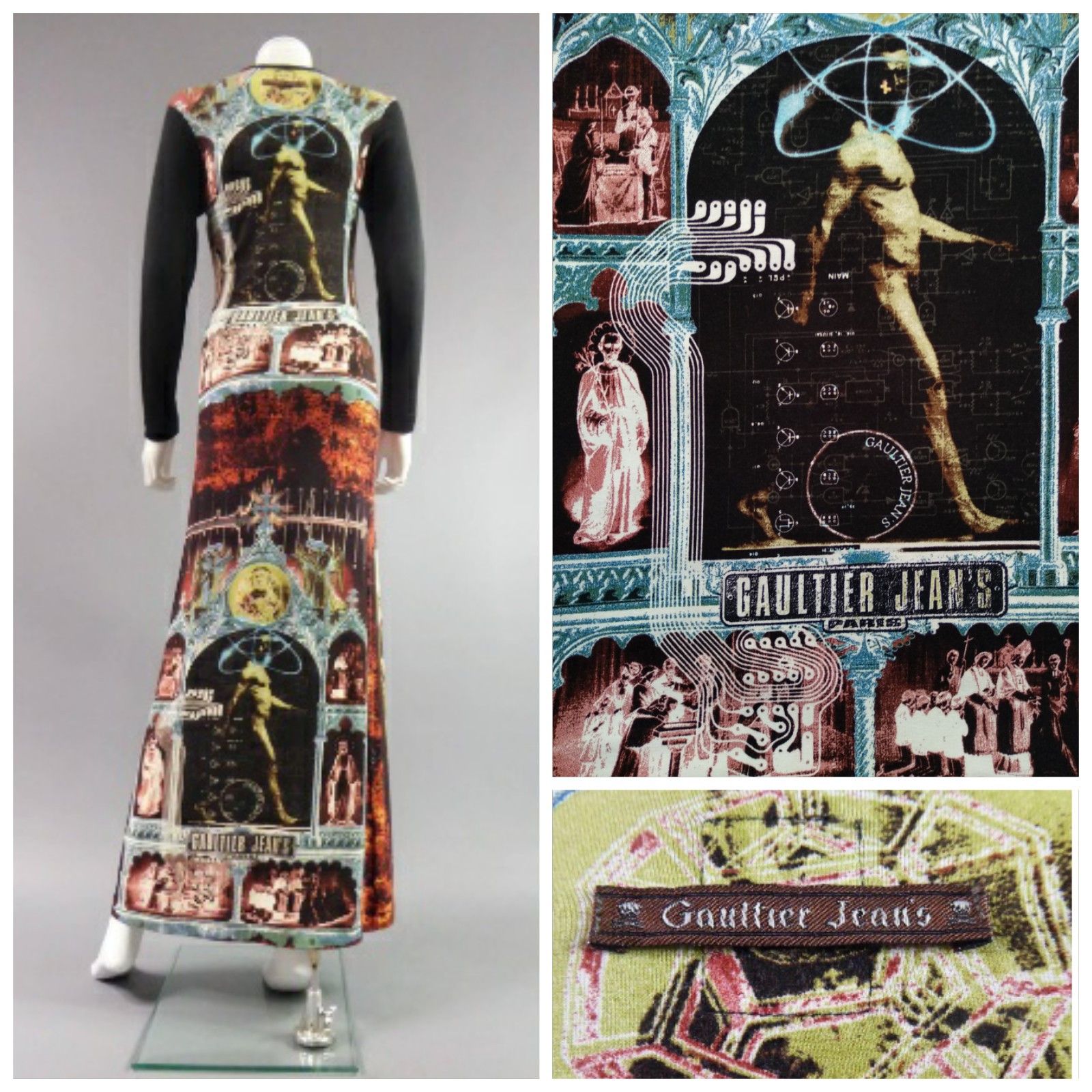 Jean Paul Gaultier Jean Paul Gaultier Religious Science Angel Jesus Dress Size L / US 10 / IT 46 - 1 Thumbnail