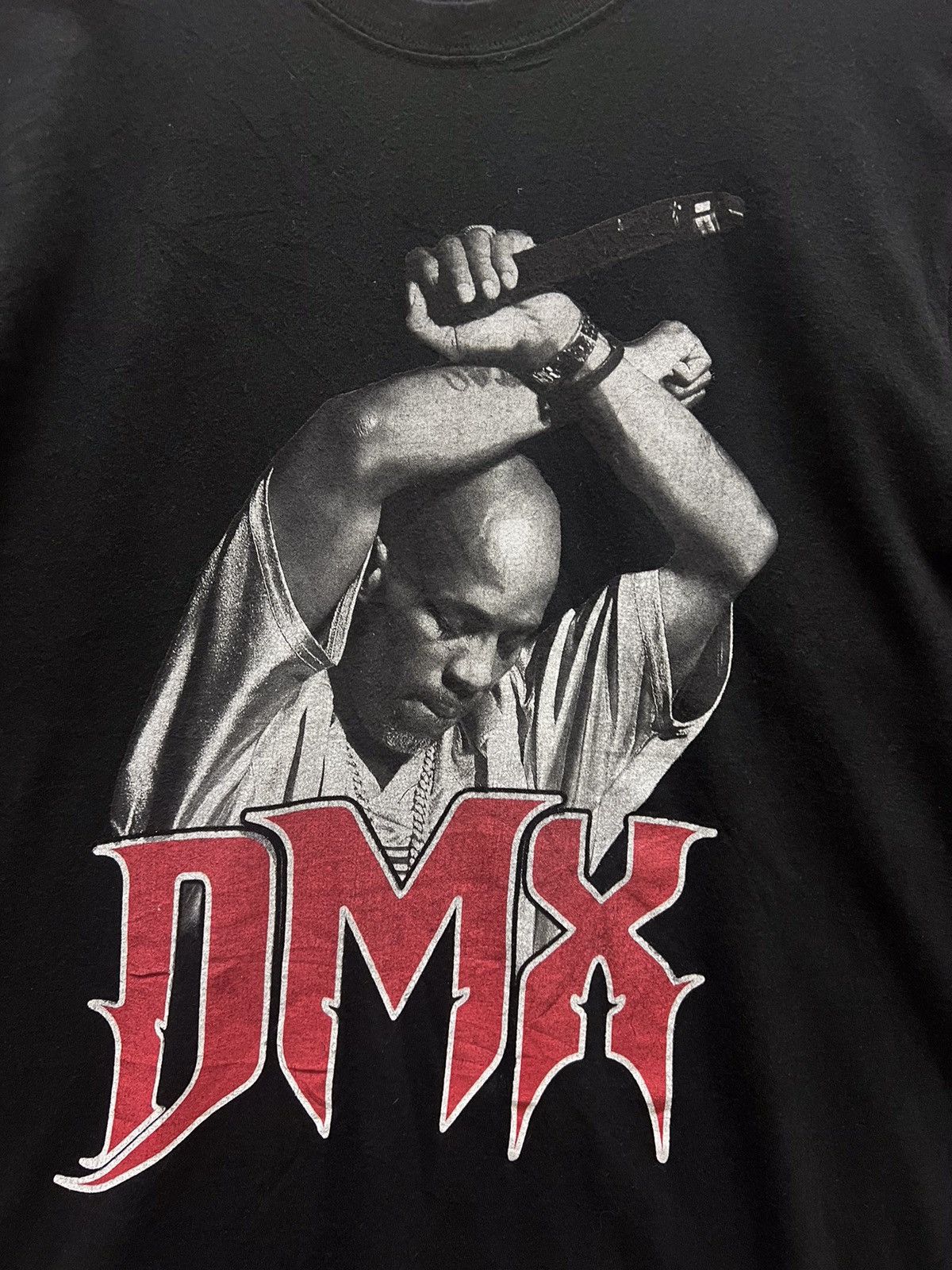 Band Tees 💥 Vintage DMX Rap Tee Shirt Y2K Hip Hop Graphic OG Rare Size US L / EU 52-54 / 3 - 6 Thumbnail