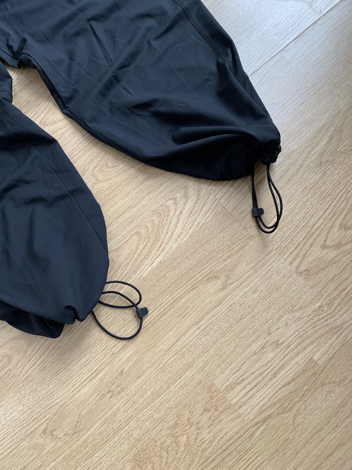 Nike × Vintage Vintage y2k Nike Black Track Pants Swoosh Drill Size US 34 / EU 50 - 5 Thumbnail