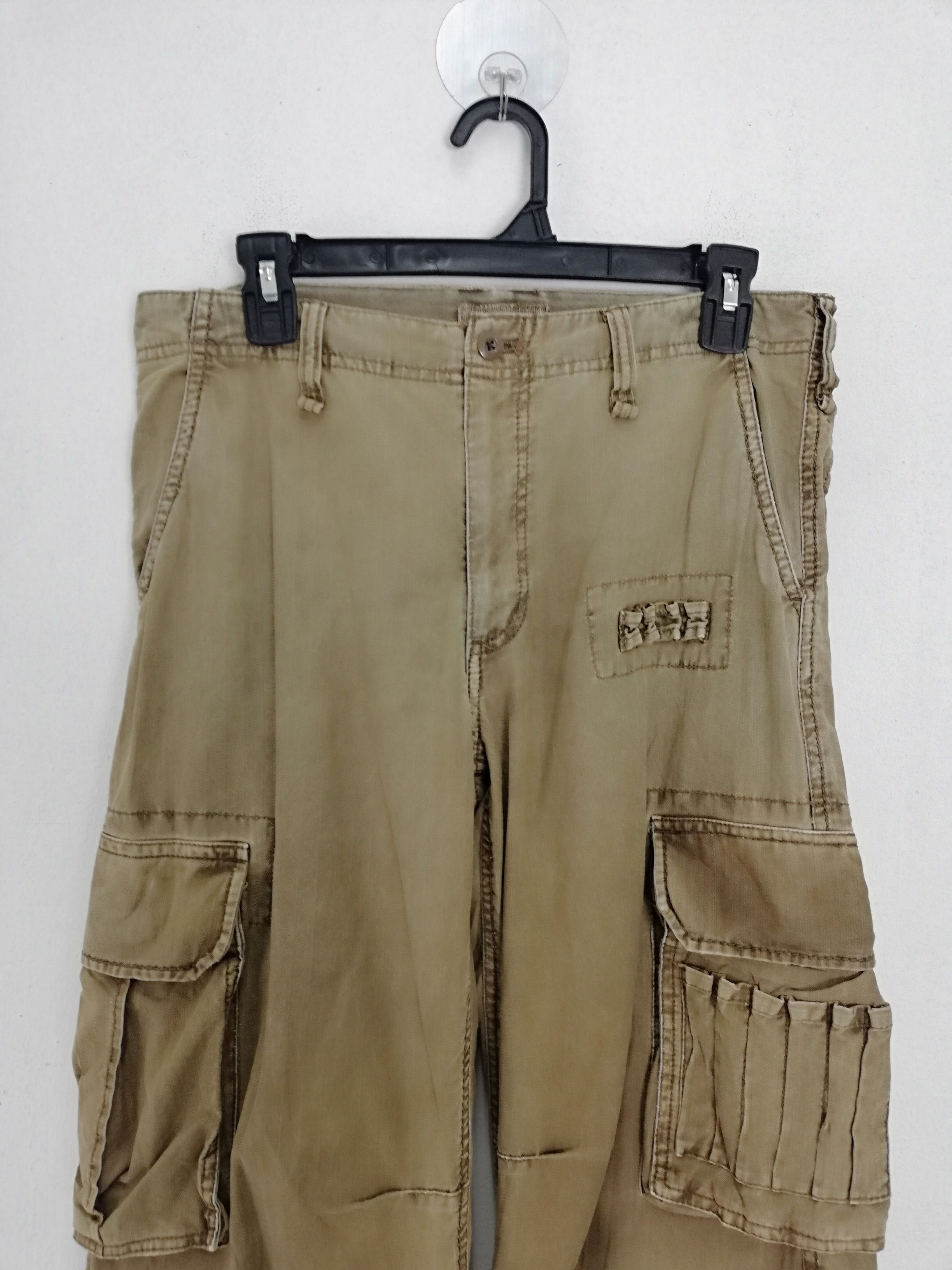 Designer × Japanese Brand 💥Vintage💥 Japanese Bondage Multi Pocket Cargo Pants #0562 Size US 30 / EU 46 - 2 Thumbnail