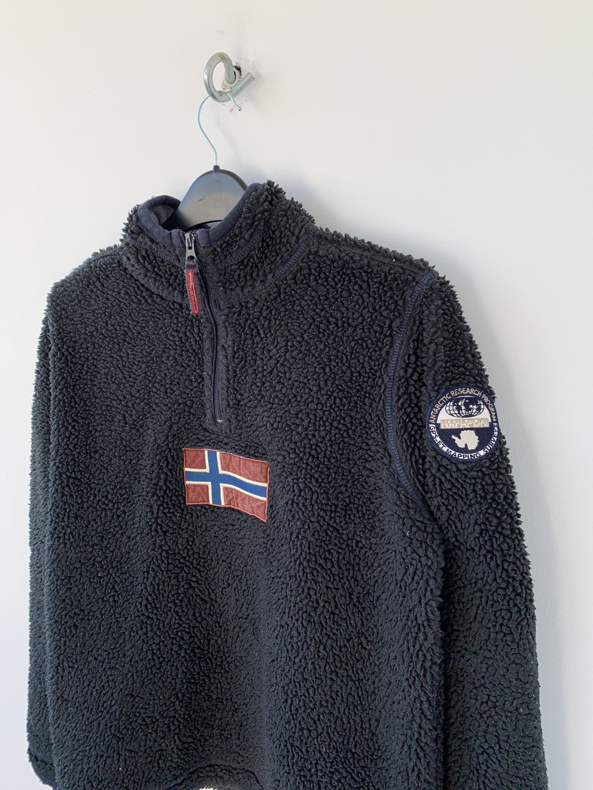 Napapijri Napapijri Vintage Sherpa Fleece Jacket Size US S / EU 44-46 / 1 - 5 Thumbnail