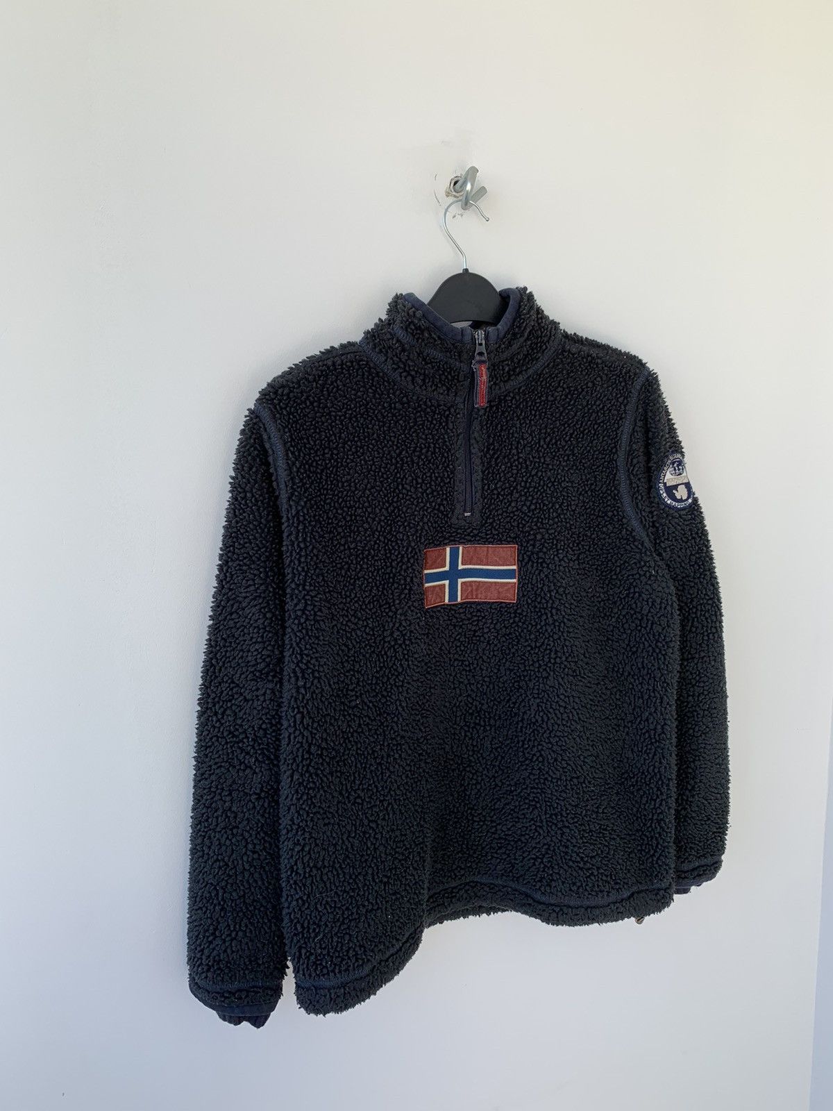 Vintage napapijri fleece sales