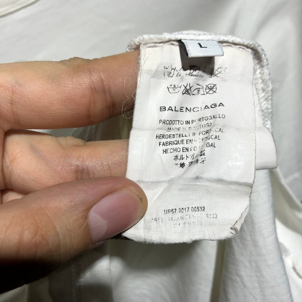 Balenciaga Balenciaga Small Copyright logo tee Size S / US 4 / IT 40 - 6 Thumbnail
