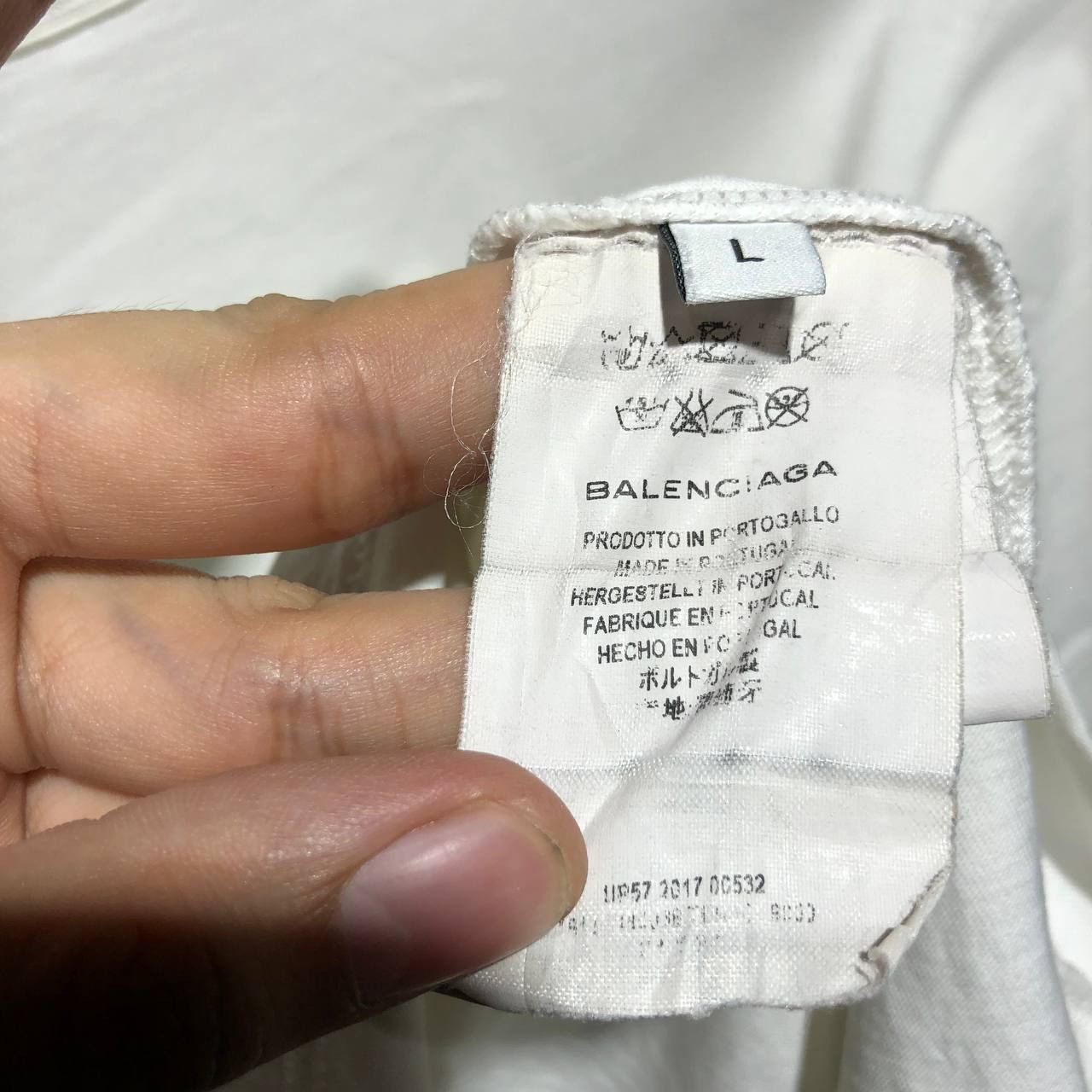 Balenciaga Balenciaga Small Copyright logo tee Size S / US 4 / IT 40 - 7 Thumbnail