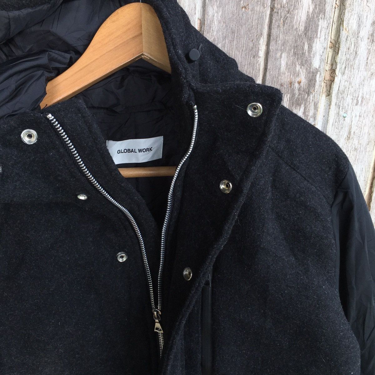 Global Work Vintage Global Work Japanese Brand Hoodie Jacket Size US L / EU 52-54 / 3 - 2 Thumbnail