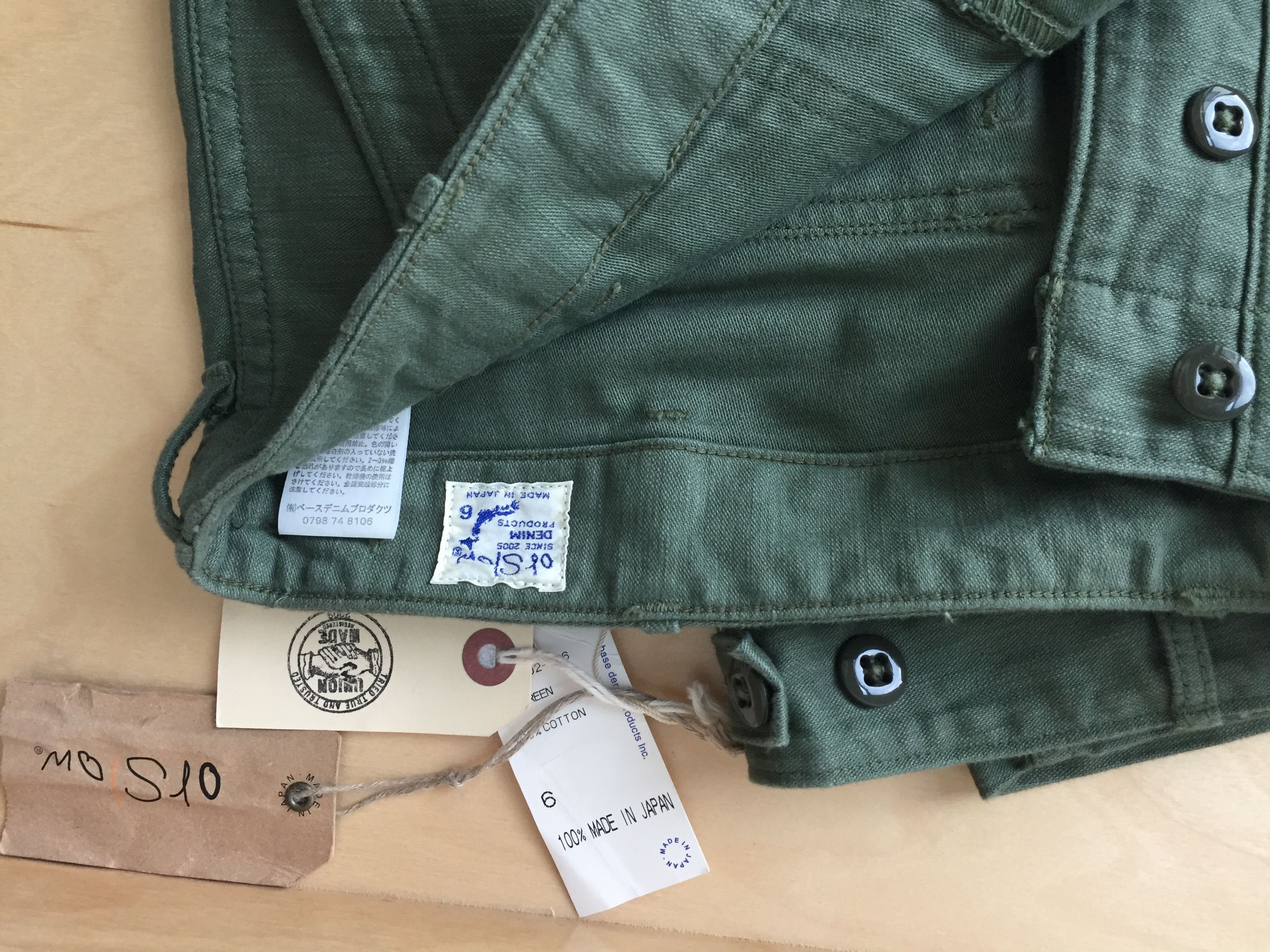 Orslow Army Fatigue Pants (XL) Size US 38 / EU 54 - 2 Preview