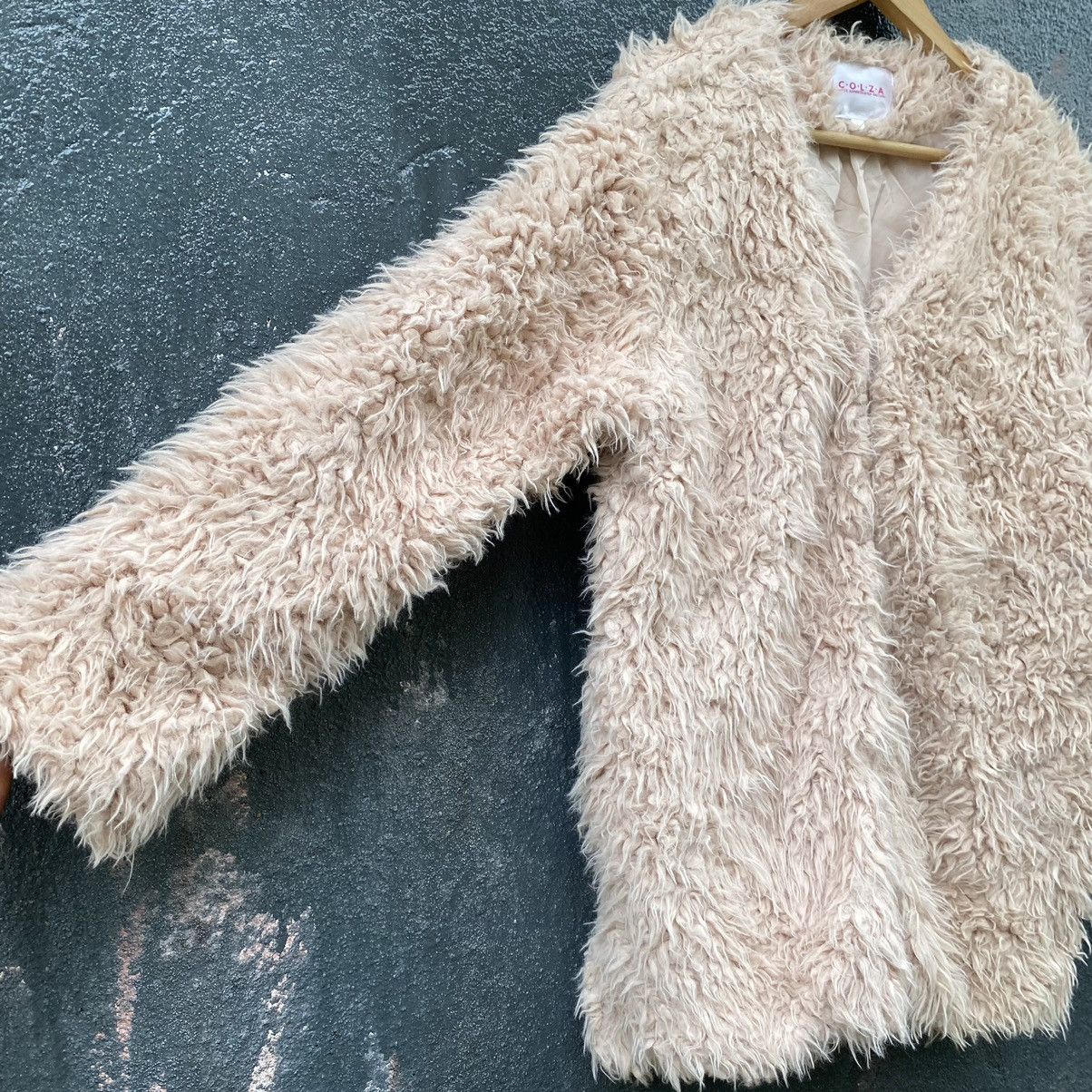 Japanese Brand Vintage Mohair Cardigan COLZA Kurt Cobain ERD GRUNGE Size US L / EU 52-54 / 3 - 3 Thumbnail