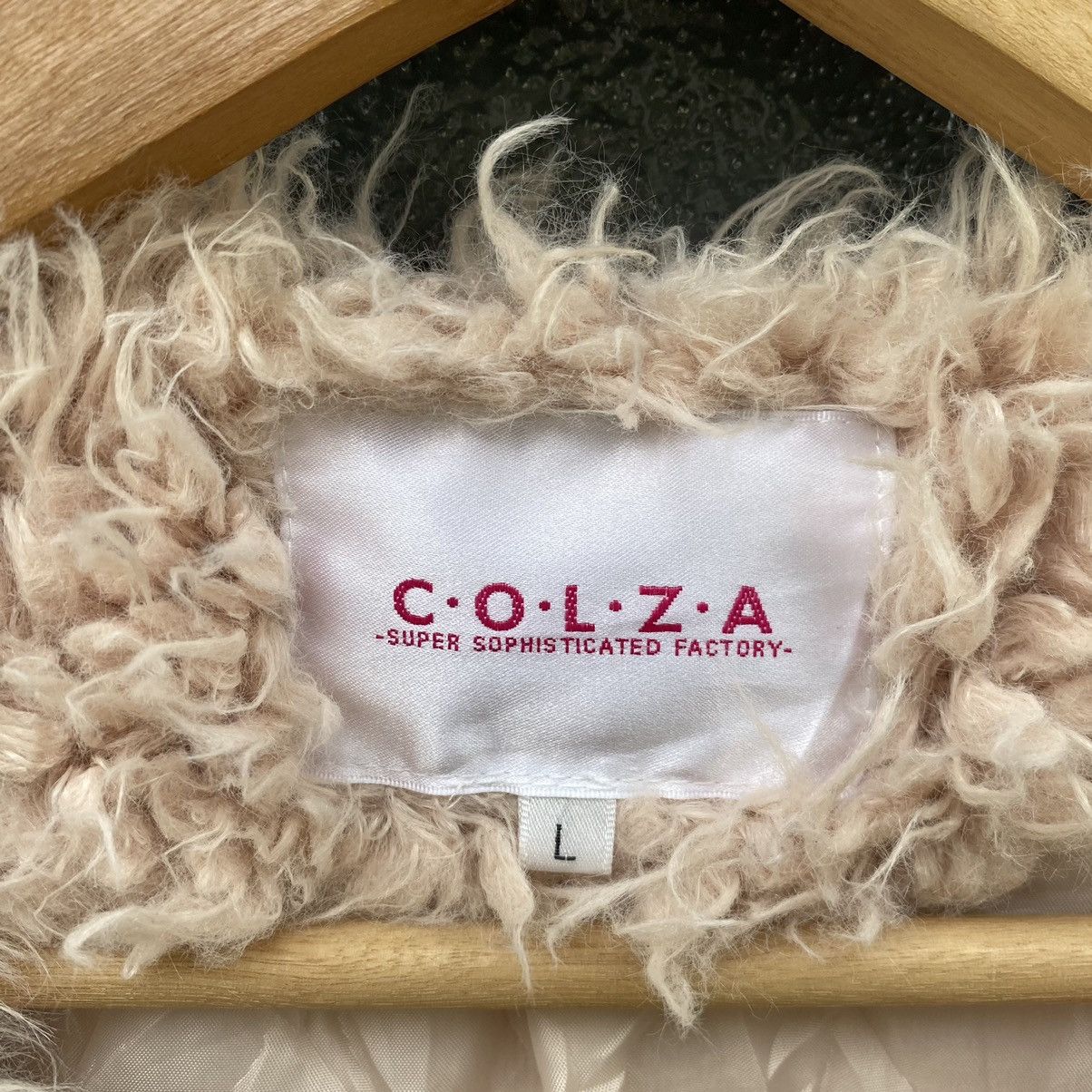 Japanese Brand Vintage Mohair Cardigan COLZA Kurt Cobain ERD GRUNGE Size US L / EU 52-54 / 3 - 4 Thumbnail