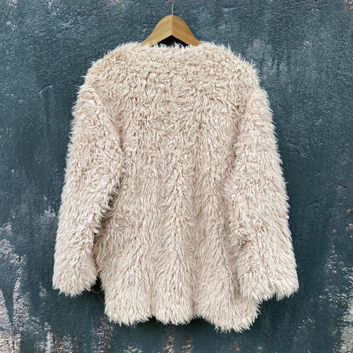 Japanese Brand Vintage Mohair Cardigan COLZA Kurt Cobain ERD GRUNGE Size US L / EU 52-54 / 3 - 2 Thumbnail