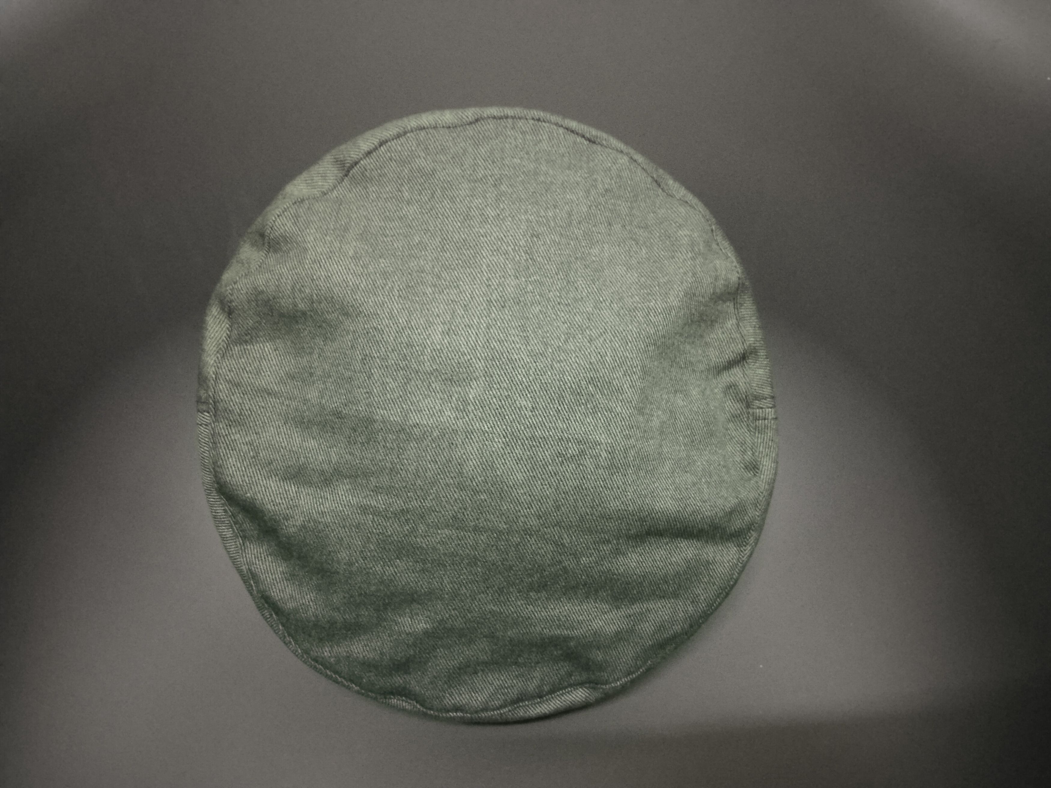 Japanese Brand × Vintage MINIMALIST RARE VINTAGE DENIM ROUND FLAT RETRO HAT JAPAN Size ONE SIZE - 12 Thumbnail