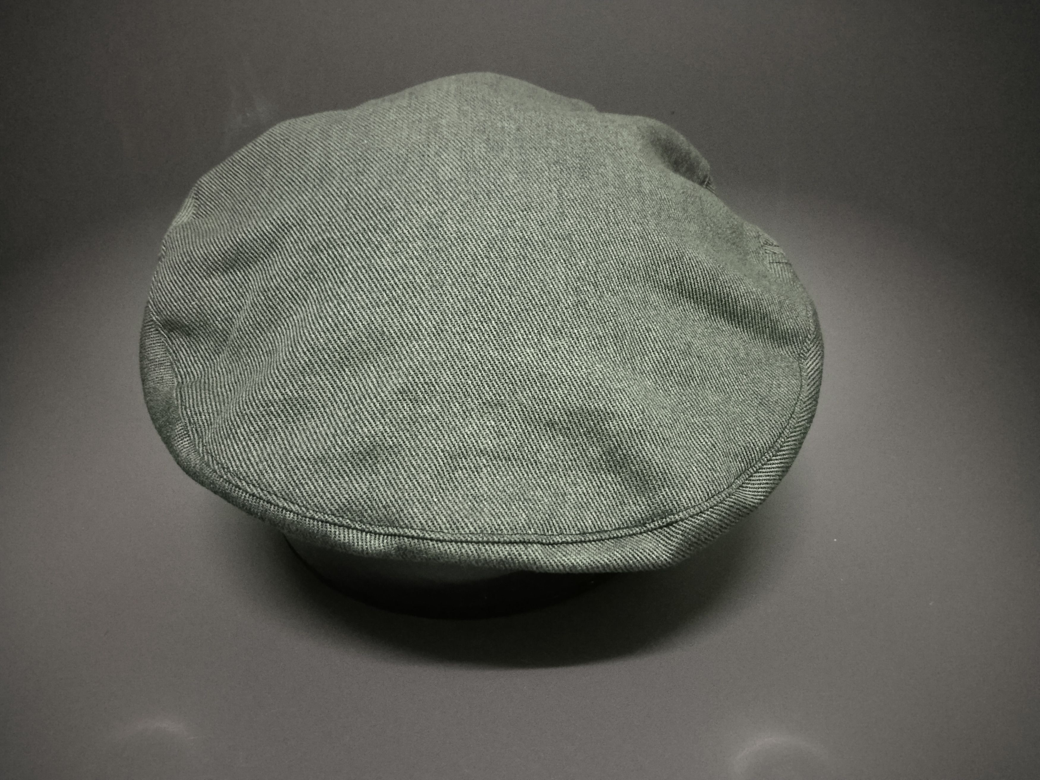 Japanese Brand × Vintage MINIMALIST RARE VINTAGE DENIM ROUND FLAT RETRO HAT JAPAN Size ONE SIZE - 11 Thumbnail