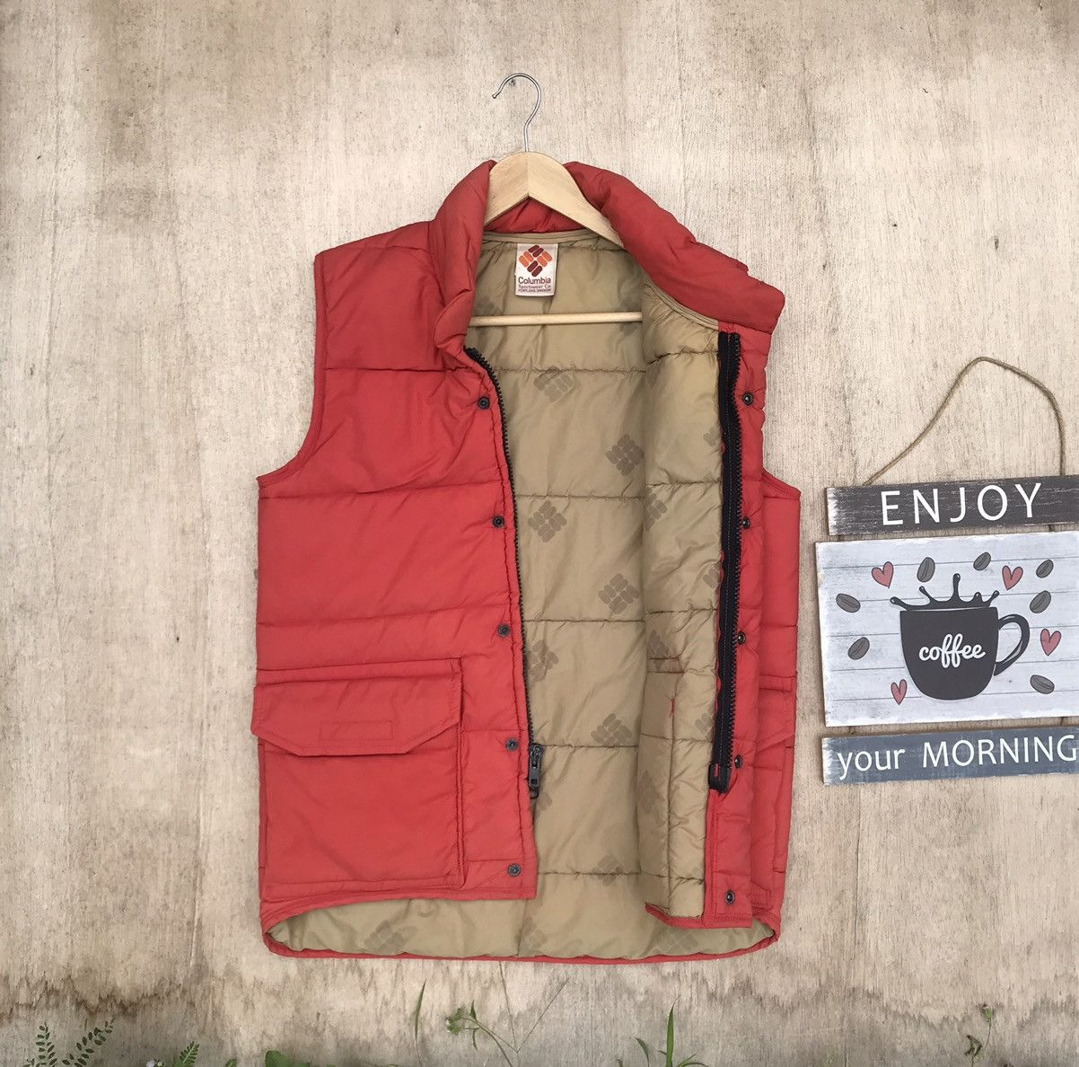 Columbia × Vintage Rare Vintage Columbia 80s sportwear puffer jacket buttom 1 Size US S / EU 44-46 / 1 - 1 Thumbnail