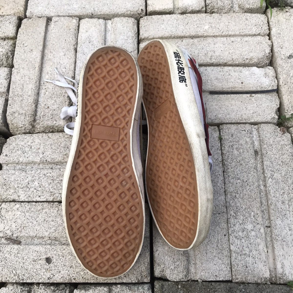 Handmade TheRemade X K.Yee dirty skate punk streetwear leathercotton Size US 9 / EU 42 - 15 Thumbnail
