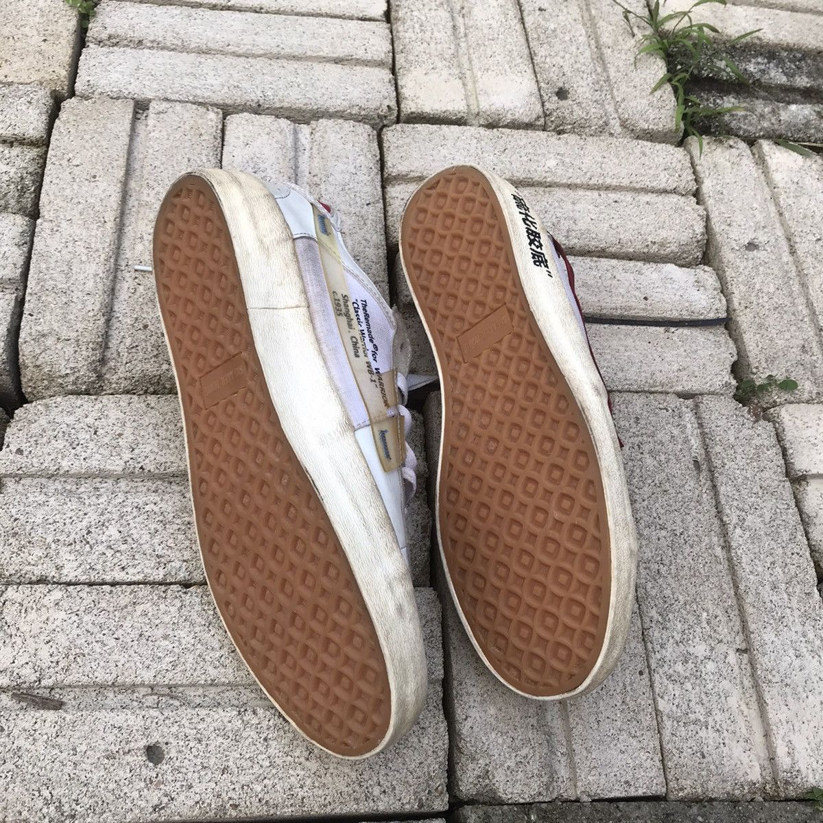 Handmade TheRemade X K.Yee dirty skate punk streetwear leathercotton Size US 9 / EU 42 - 14 Thumbnail