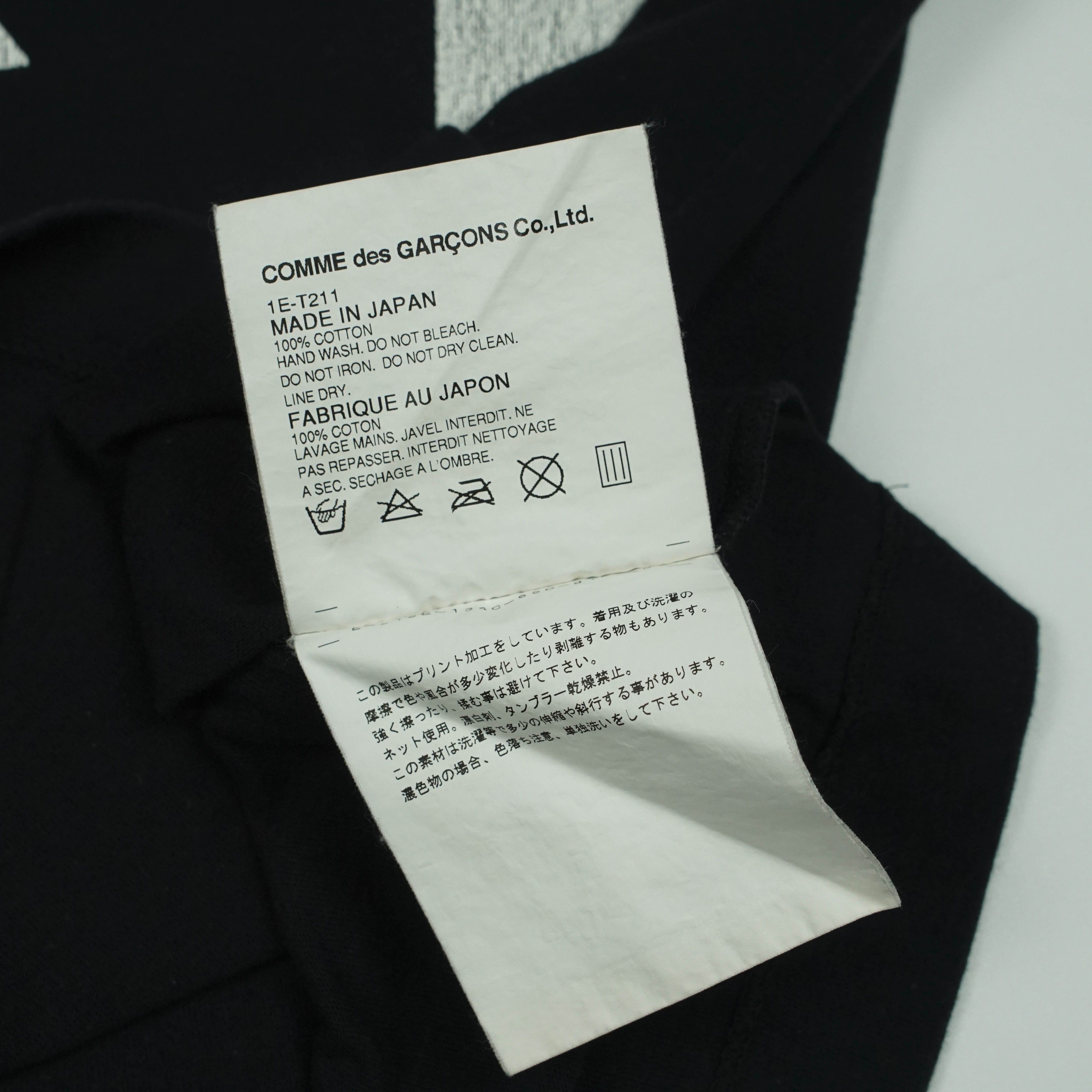 Comme des Garcons Comme des Garcons BLACK T-Shirt Size US S / EU 44-46 / 1 - 4 Thumbnail
