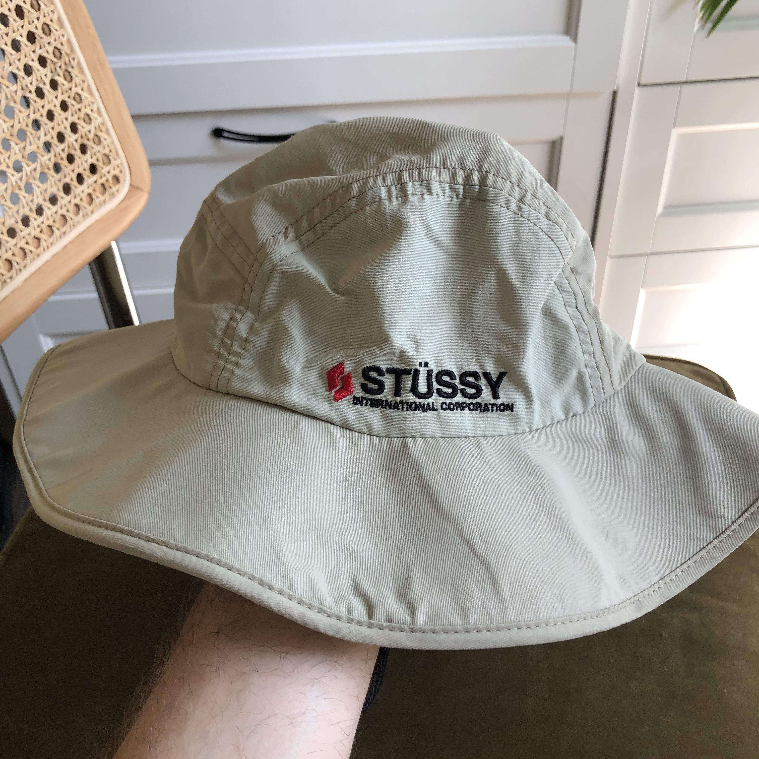 image of Stussy International Corp. Bucket Hat in Hemp, Men's