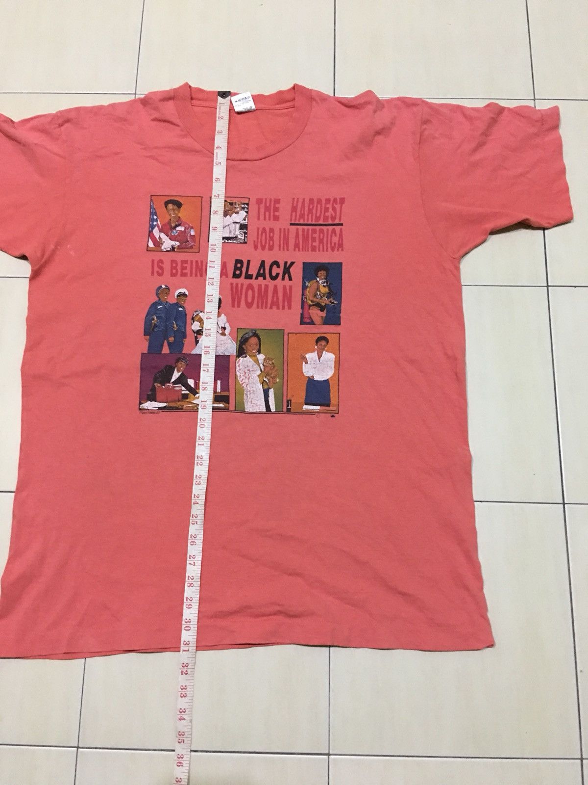 Vintage Vintage is being black women as wear by drake shirt Size ONE SIZE - 9 Thumbnail