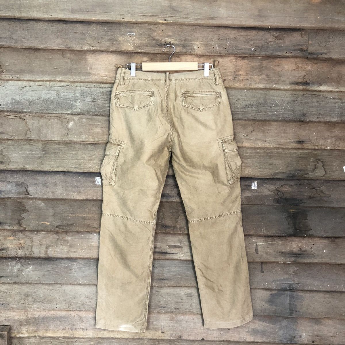 Japanese Brand Back Number Brown Multipocket Tactical Cargo Pants #4593 Size US 30 / EU 46 - 10 Thumbnail