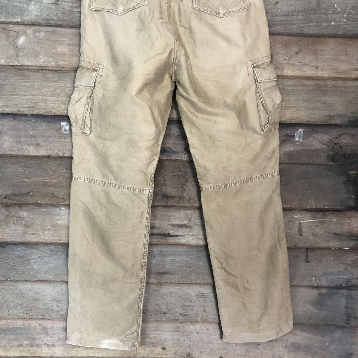 Japanese Brand Back Number Brown Multipocket Tactical Cargo Pants #4593 Size US 30 / EU 46 - 12 Thumbnail