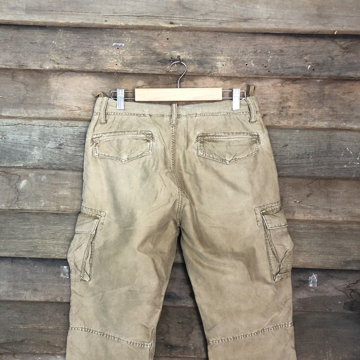 Japanese Brand Back Number Brown Multipocket Tactical Cargo Pants #4593 Size US 30 / EU 46 - 11 Thumbnail
