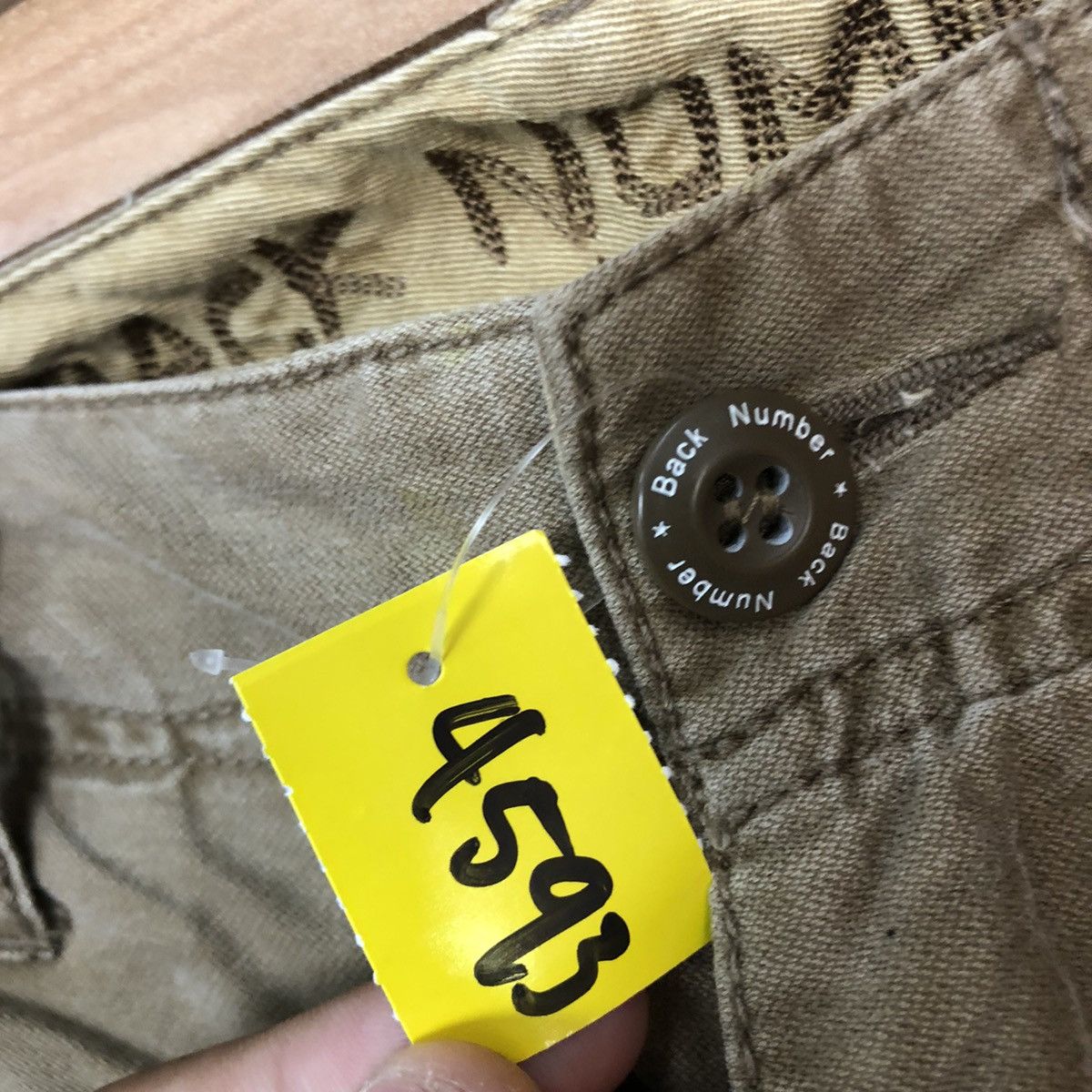 Japanese Brand Back Number Brown Multipocket Tactical Cargo Pants #4593 Size US 30 / EU 46 - 7 Thumbnail