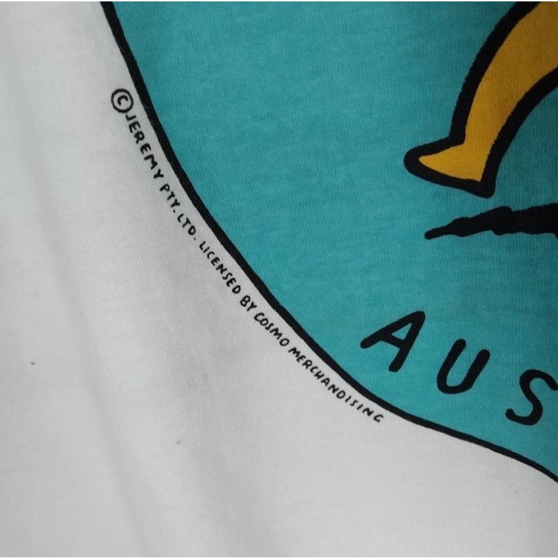 Levi's × Vintage Vintage Levi’s X Jeremy Andrew Australia Artwork 90s Shirt Size US L / EU 52-54 / 3 - 3 Thumbnail