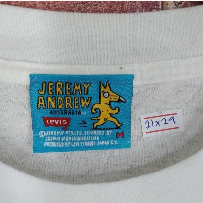 Levi's × Vintage Vintage Levi’s X Jeremy Andrew Australia Artwork 90s Shirt Size US L / EU 52-54 / 3 - 5 Thumbnail