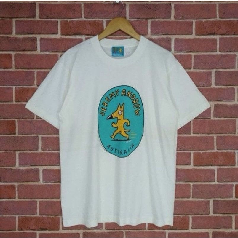 Levi's × Vintage Vintage Levi’s X Jeremy Andrew Australia Artwork 90s Shirt Size US L / EU 52-54 / 3 - 1 Thumbnail