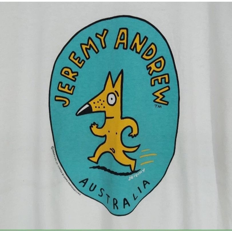 Levi's × Vintage Vintage Levi’s X Jeremy Andrew Australia Artwork 90s Shirt Size US L / EU 52-54 / 3 - 4 Thumbnail