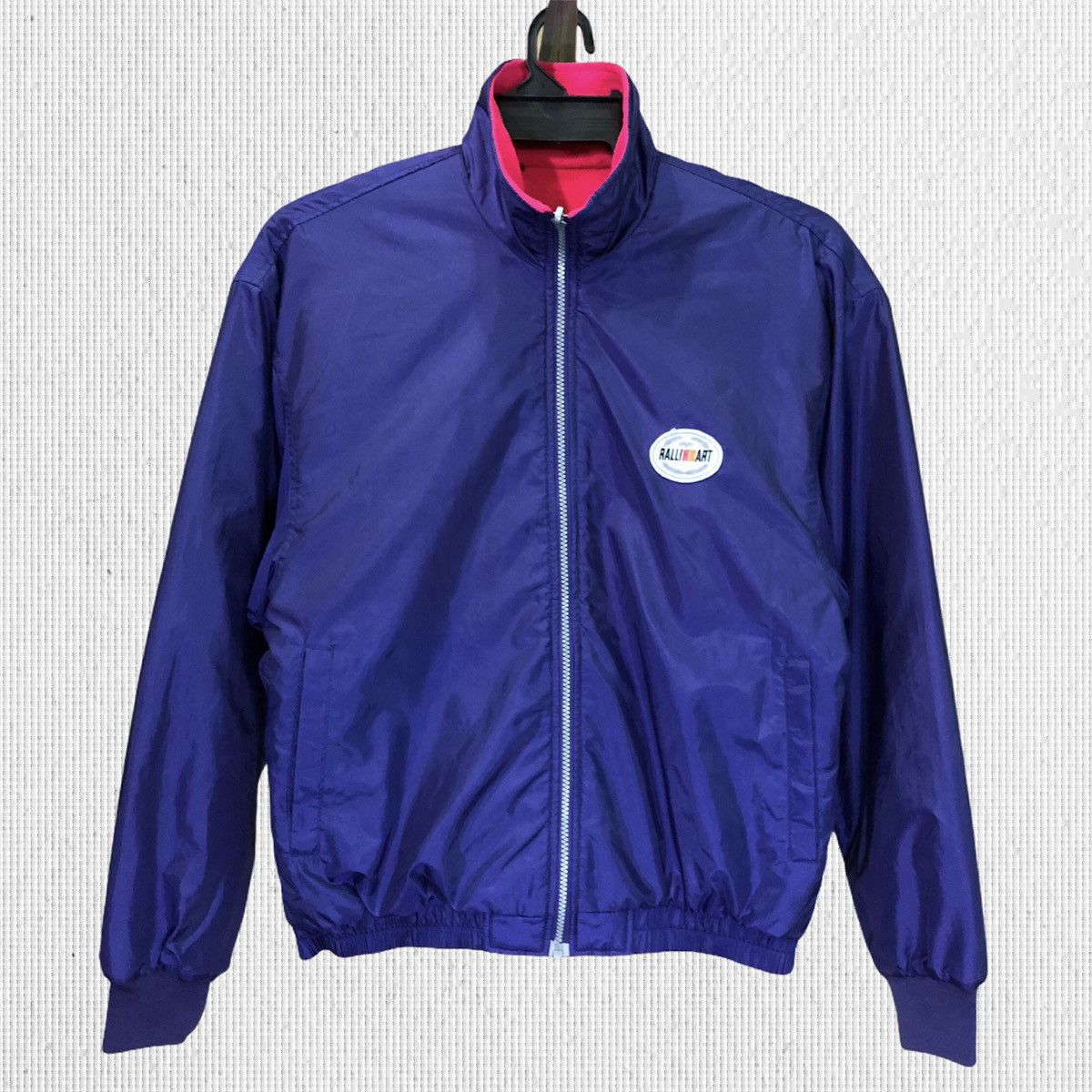 Japanese Brand Vintage Ralliart Clubman Racing Reversible Bomber Jacket Size US L / EU 52-54 / 3 - 2 Thumbnail