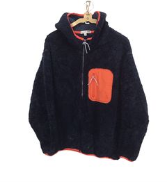 JW ANDERSON WINDPROOF PRINTED FLEECE JACKET