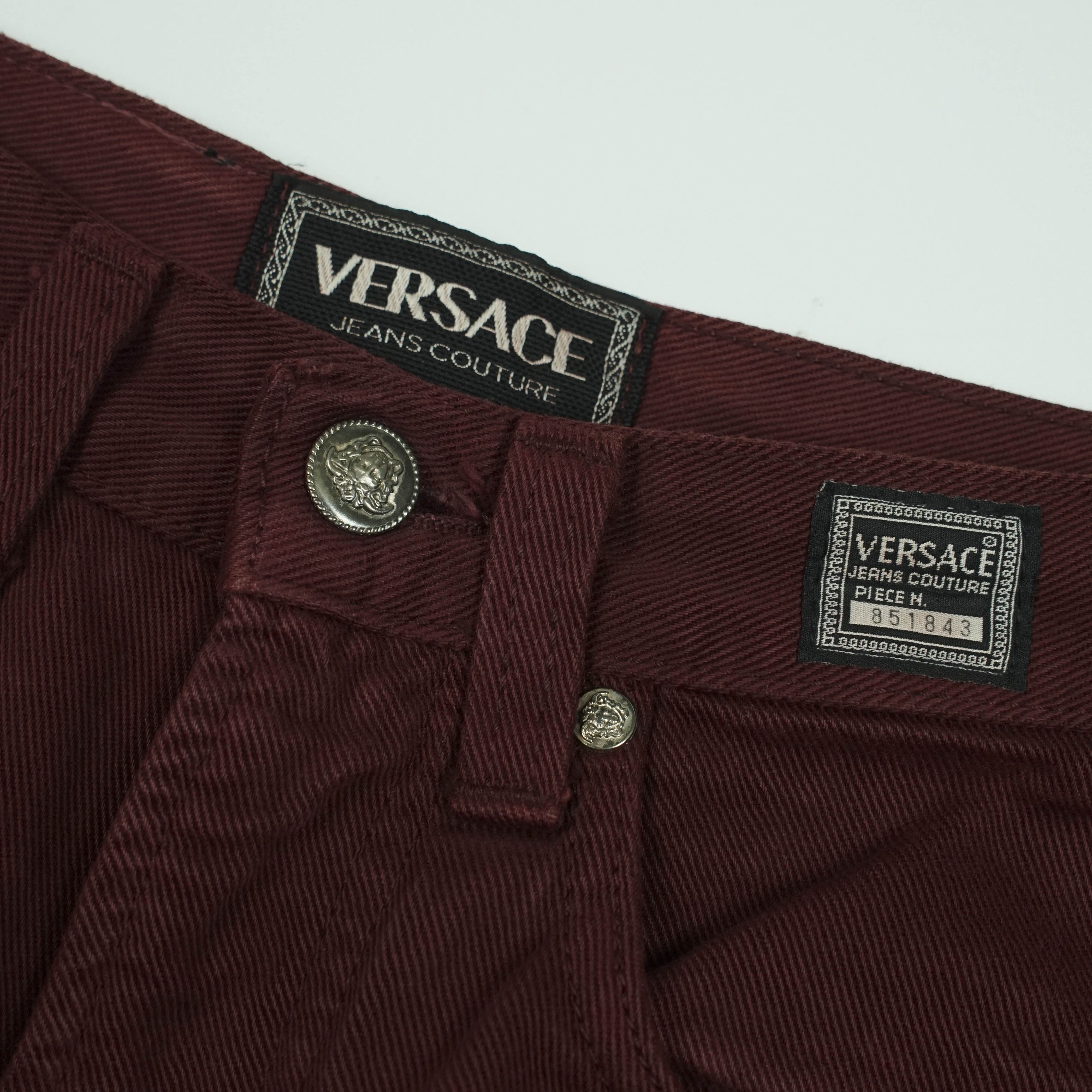 Versace *NoTariff 90s Versace High Waist Pants Size 27" / US 4 / IT 40 - 4 Thumbnail