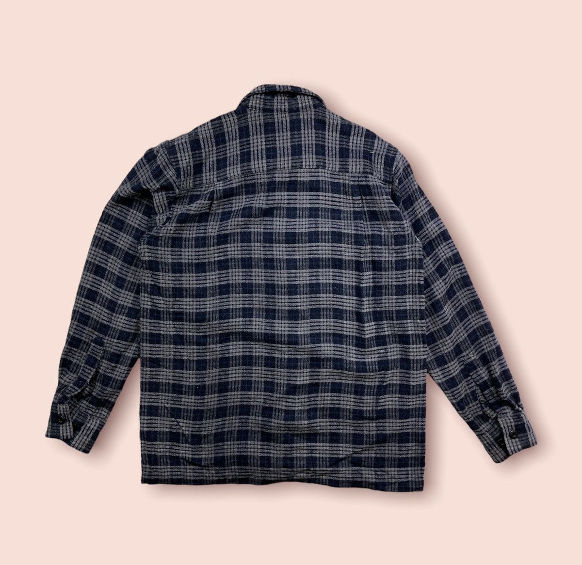Japanese Brand × Vintage Vintage 90s Japanese Brand Mon Ma Mes by Shimura Dark Blue Size US M / EU 48-50 / 2 - 4 Thumbnail