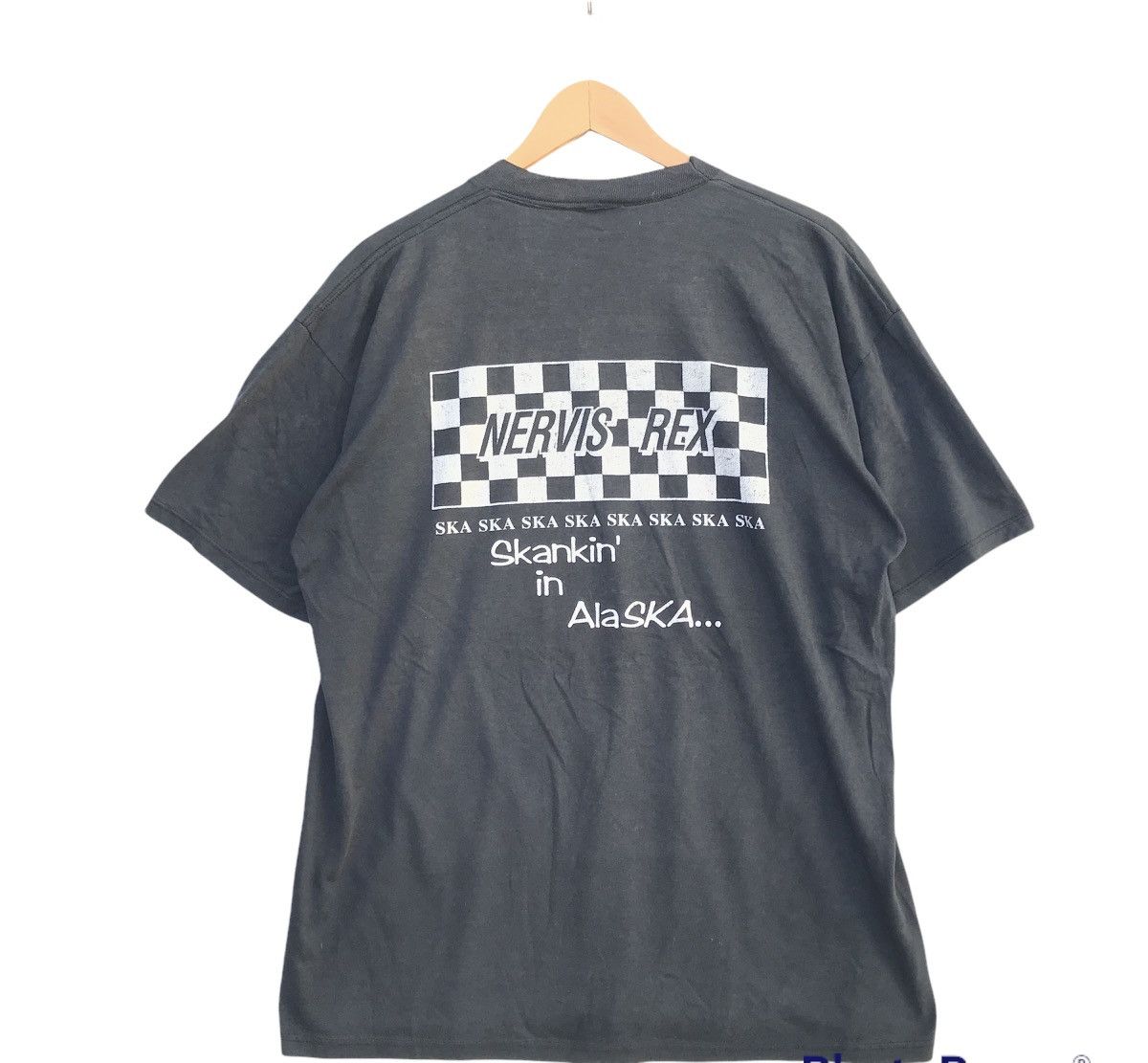Band Tees × Japanese Brand × Vintage Vintage Ska World Tour Nervis Rex Ska Alaska Oldskool Size US L / EU 52-54 / 3 - 2 Thumbnail