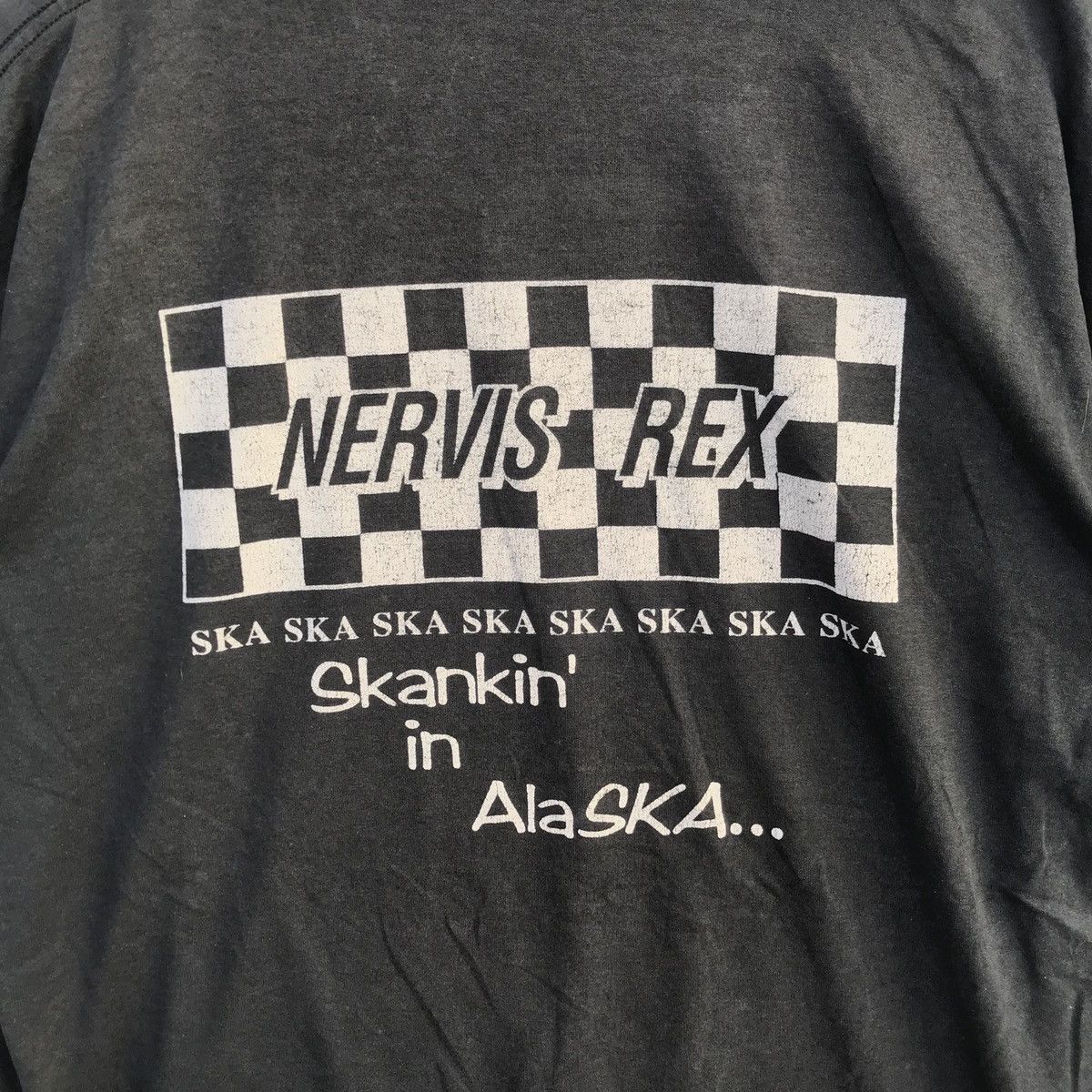 Band Tees × Japanese Brand × Vintage Vintage Ska World Tour Nervis Rex Ska Alaska Oldskool Size US L / EU 52-54 / 3 - 3 Thumbnail