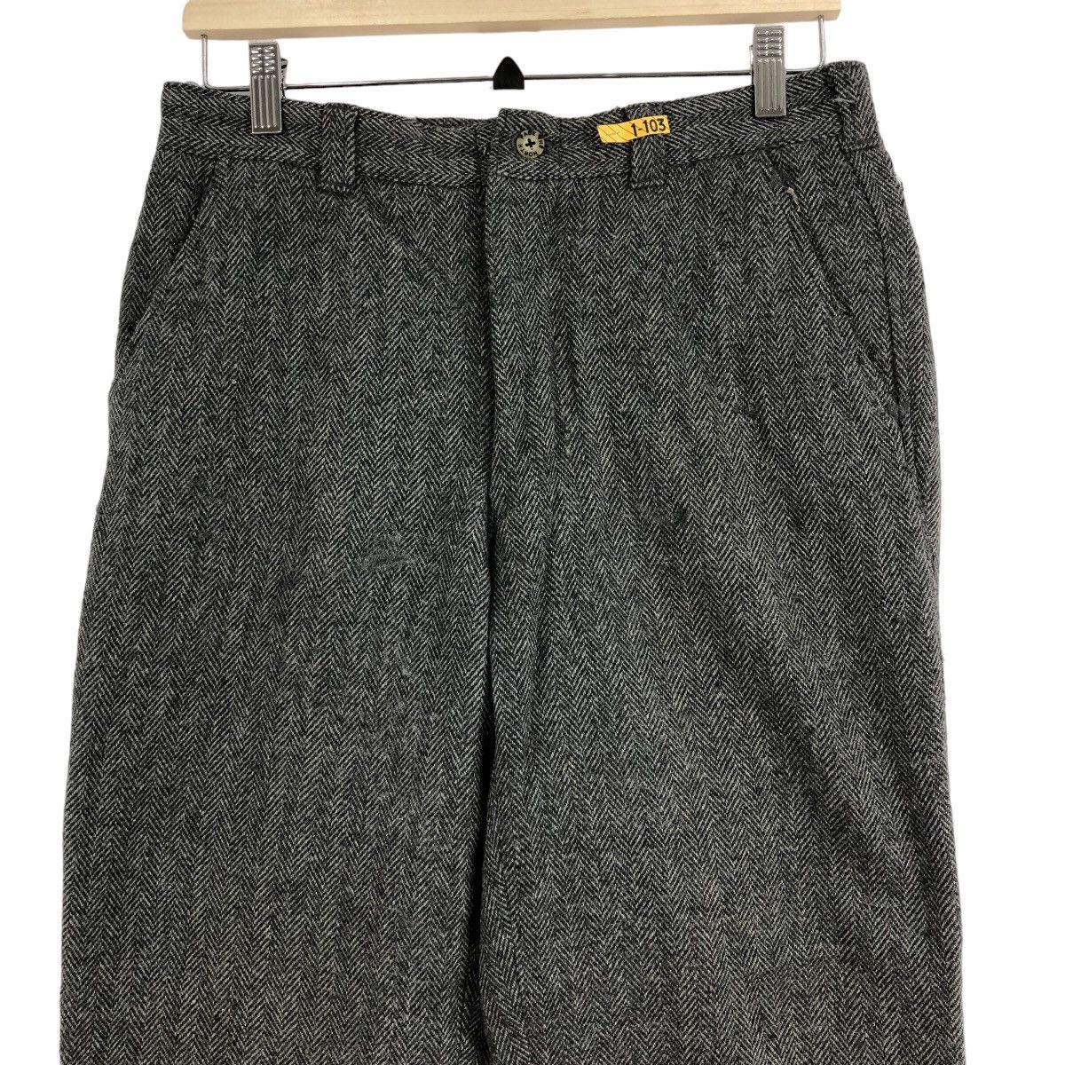 The North Face × Vintage Vintage TNF The North Face Wool Pants Trousers Harringbone Size US 30 / EU 46 - 2 Thumbnail