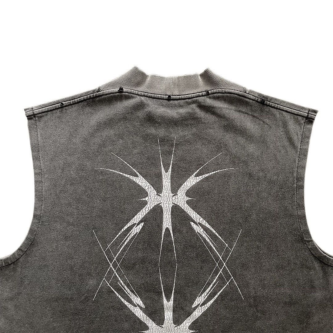 Designer × Japanese Brand ★ COLLETT, “Paradigme” Sleeveless T-Shirt Size US L / EU 52-54 / 3 - 8 Thumbnail