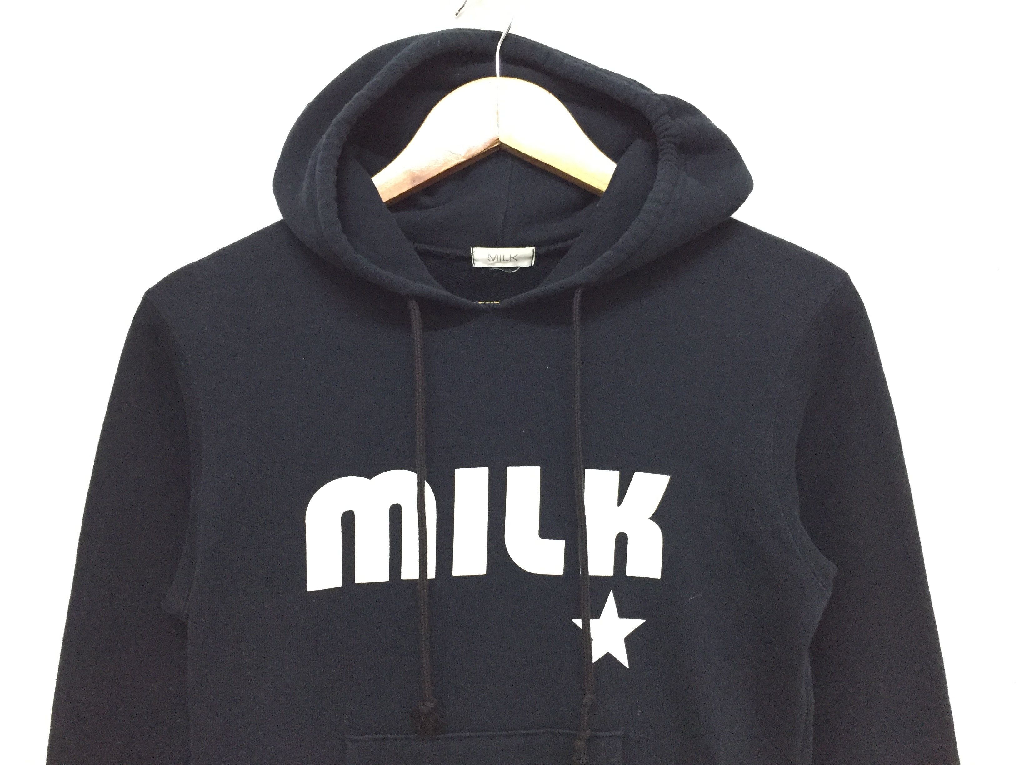 Japanese Brand 90's MILK , MILK BOY Milk Hoodie Size M / US 6-8 / IT 42-44 - 6 Thumbnail