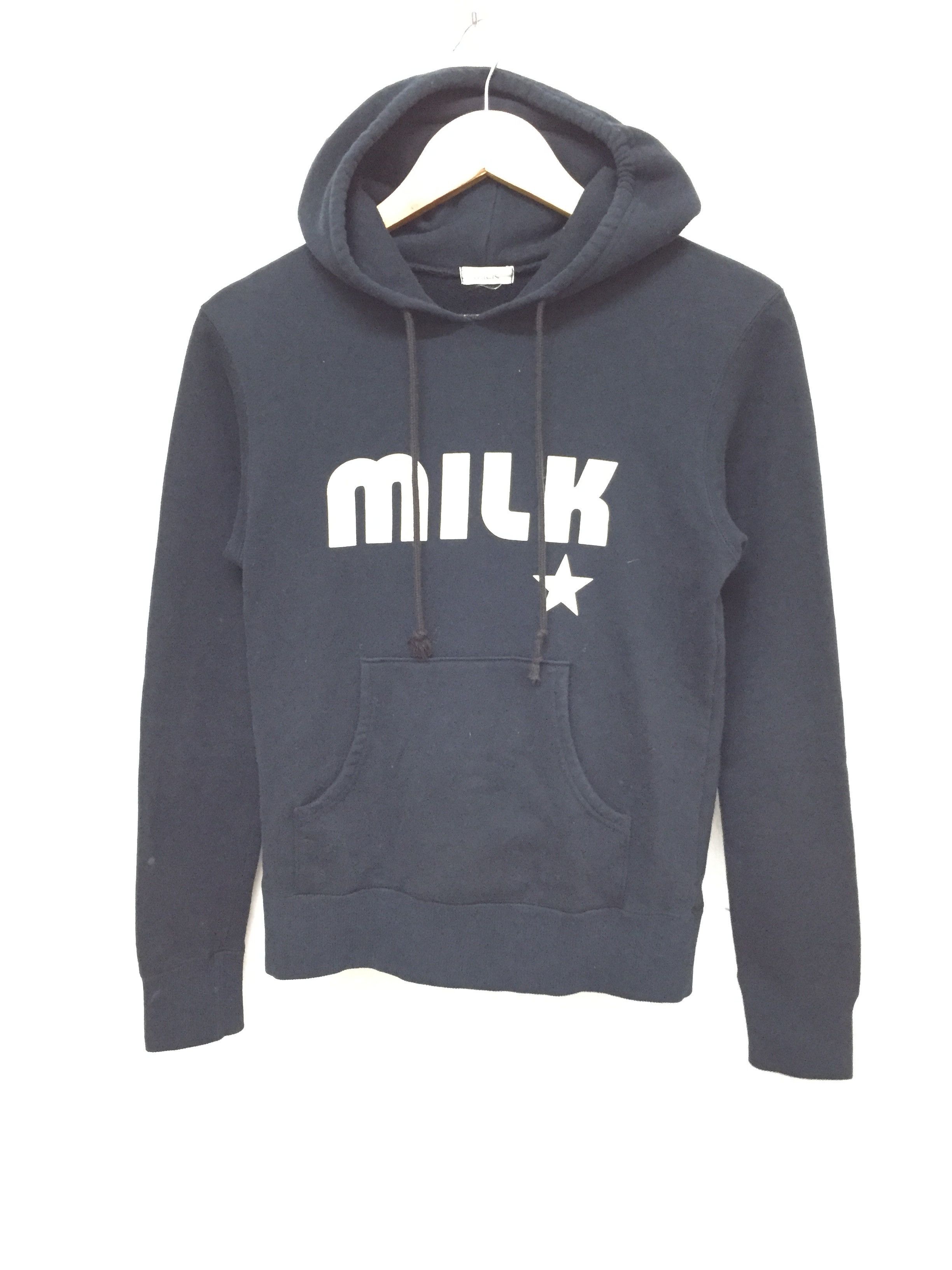 Japanese Brand 90's MILK , MILK BOY Milk Hoodie Size M / US 6-8 / IT 42-44 - 5 Thumbnail