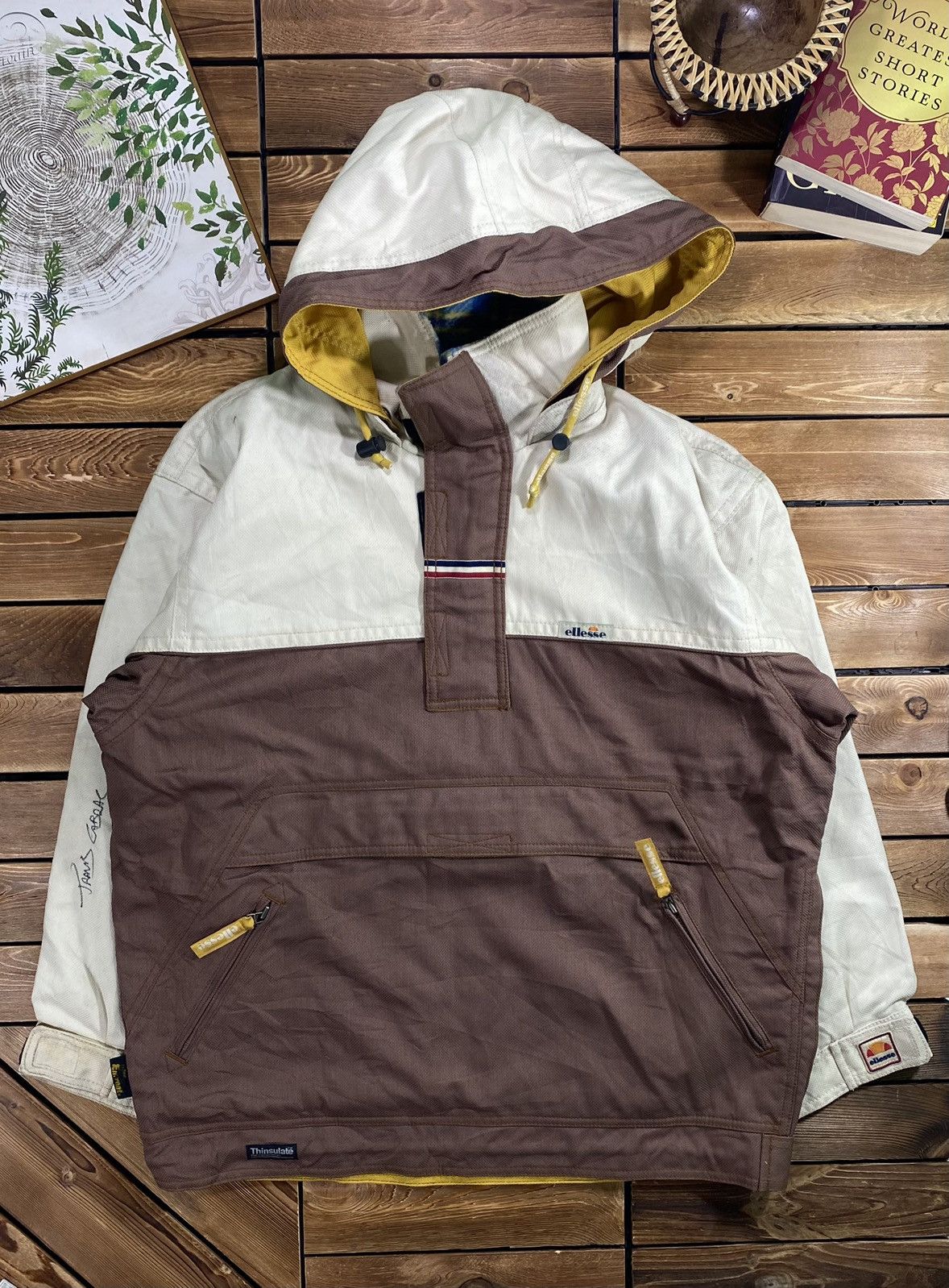 Vintage Vintage Ellesse Ski Thinsulate Fabric Entront Travis Cabral Size US S / EU 44-46 / 1 - 2 Thumbnail