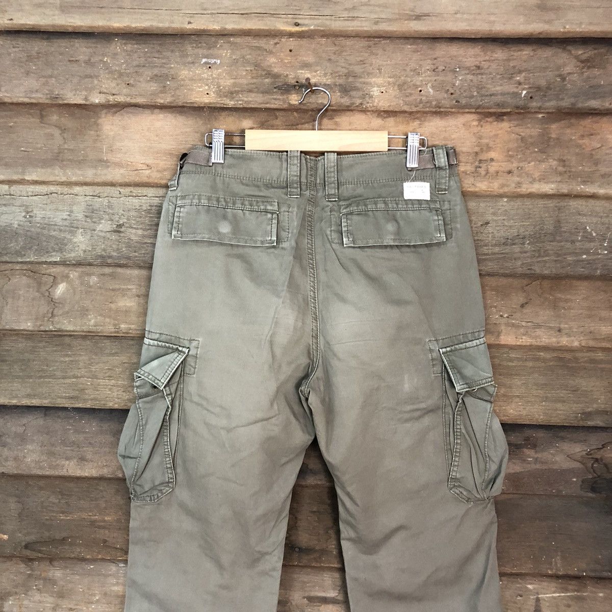 Gap Gap Khakis Grey Multipocket Tactical Cargo Pants #4381 Size US 31 - 10 Thumbnail