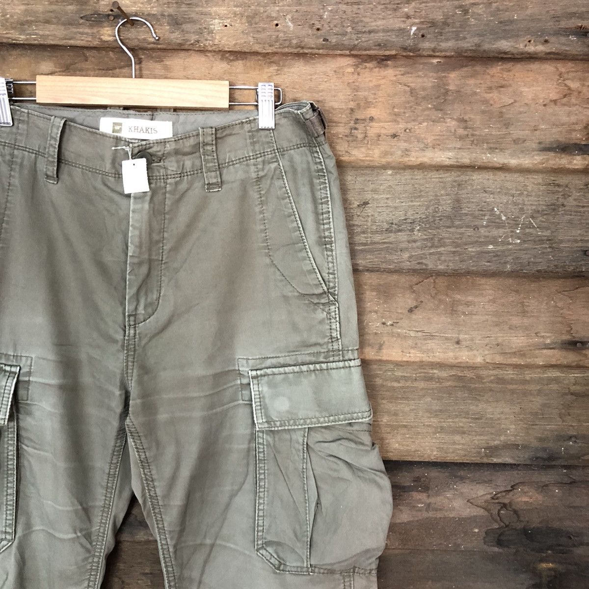 Gap Gap Khakis Grey Multipocket Tactical Cargo Pants #4381 Size US 31 - 5 Thumbnail