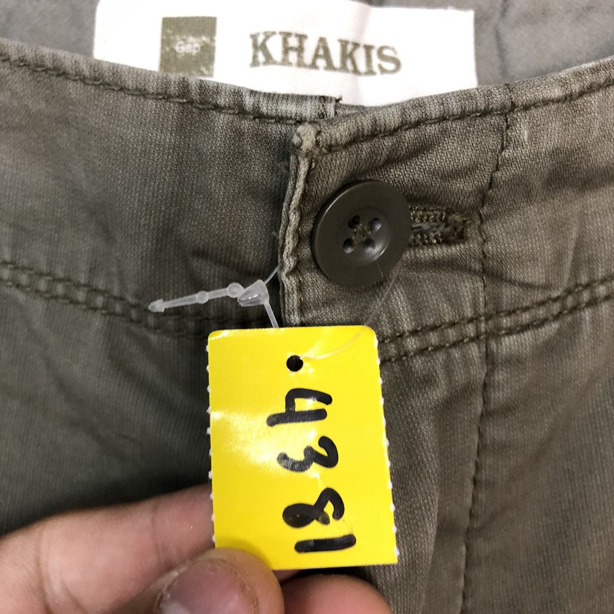 Gap Gap Khakis Grey Multipocket Tactical Cargo Pants #4381 Size US 31 - 7 Thumbnail