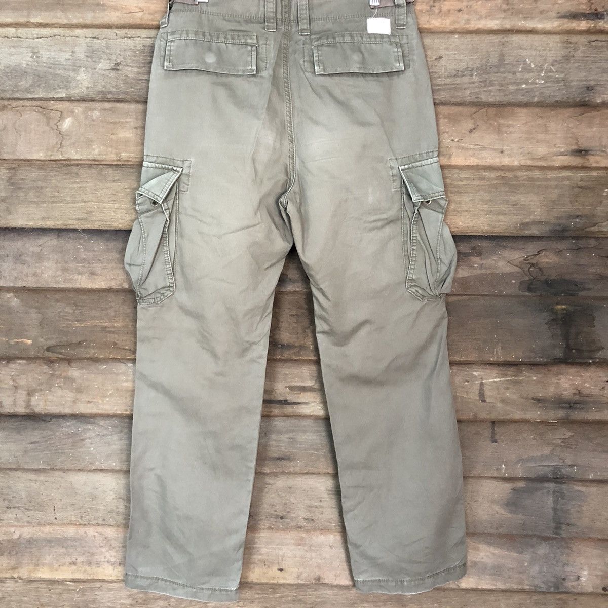 Gap Gap Khakis Grey Multipocket Tactical Cargo Pants #4381 Size US 31 - 11 Thumbnail