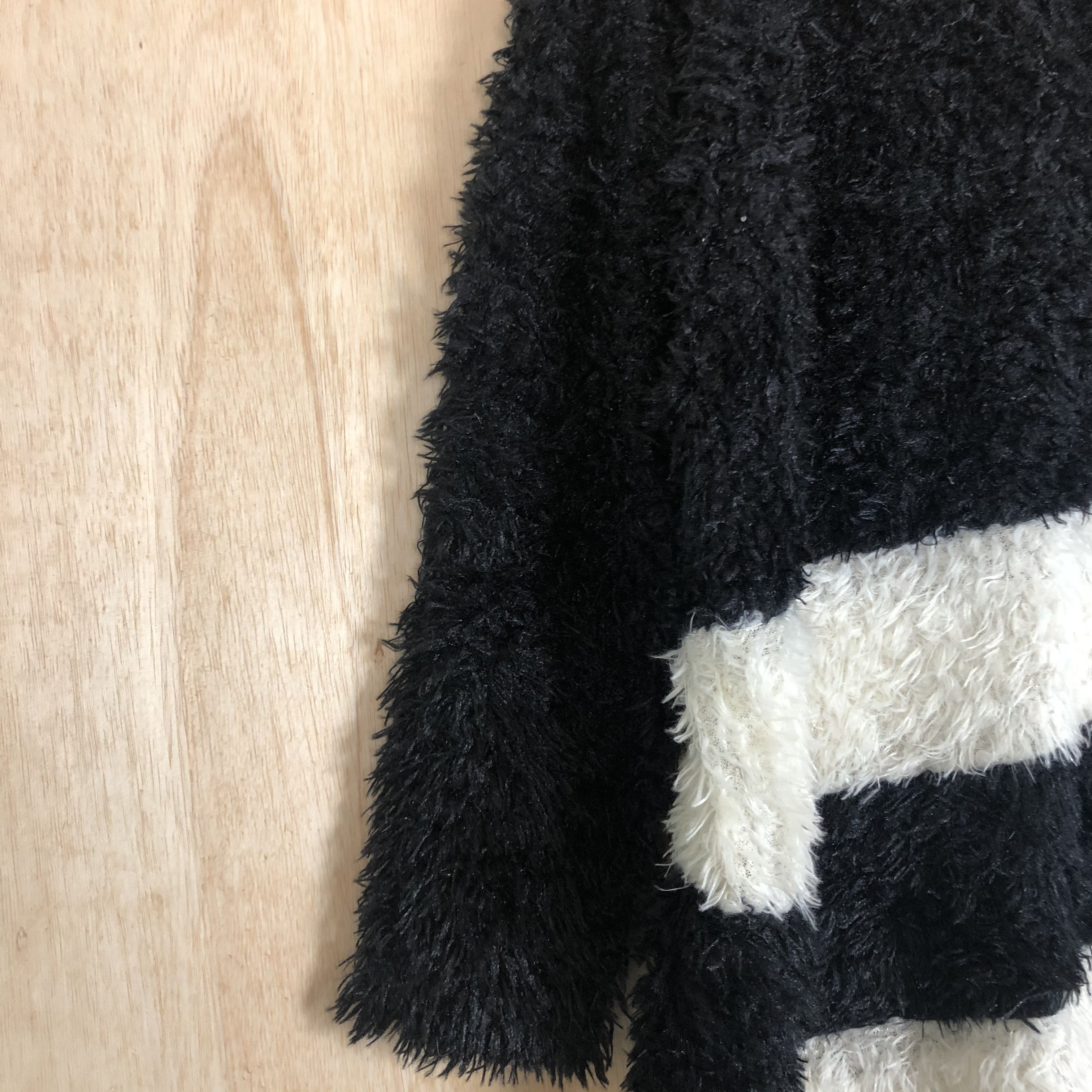 Homespun Knitwear DLL Park Girl japan knitwear shag shaggy mohair fur #c040 Size US XL / EU 56 / 4 - 7 Thumbnail