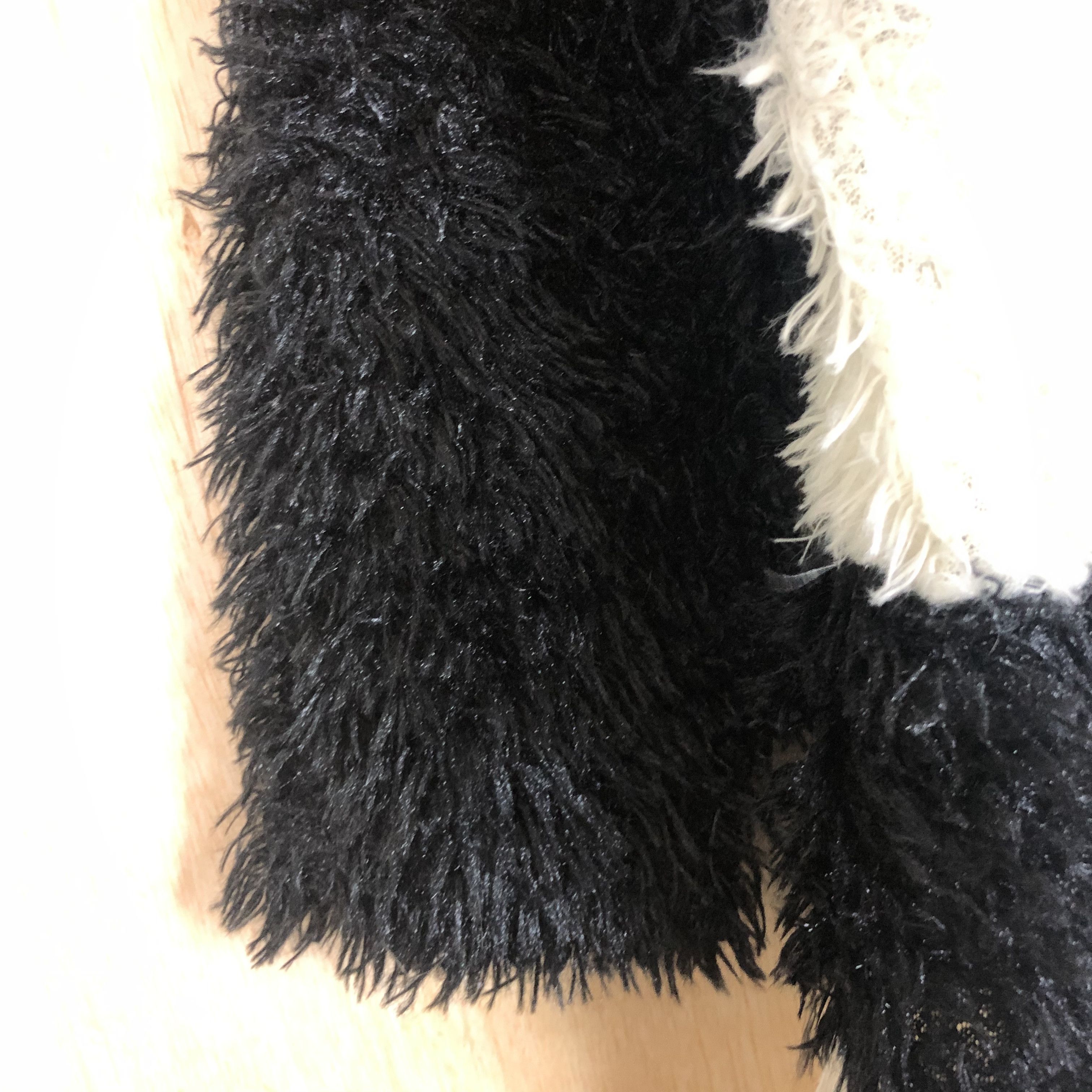 Homespun Knitwear DLL Park Girl japan knitwear shag shaggy mohair fur #c040 Size US XL / EU 56 / 4 - 6 Thumbnail