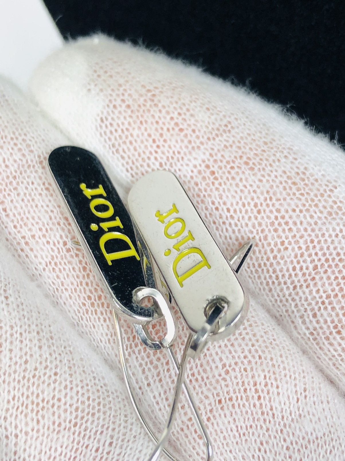 Dior Dior logo ear rings Size ONE SIZE - 3 Thumbnail