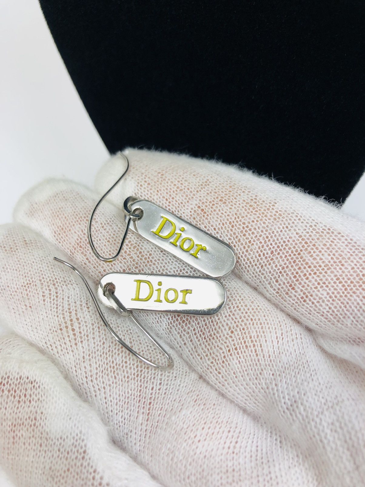 Dior Dior logo ear rings Size ONE SIZE - 2 Thumbnail